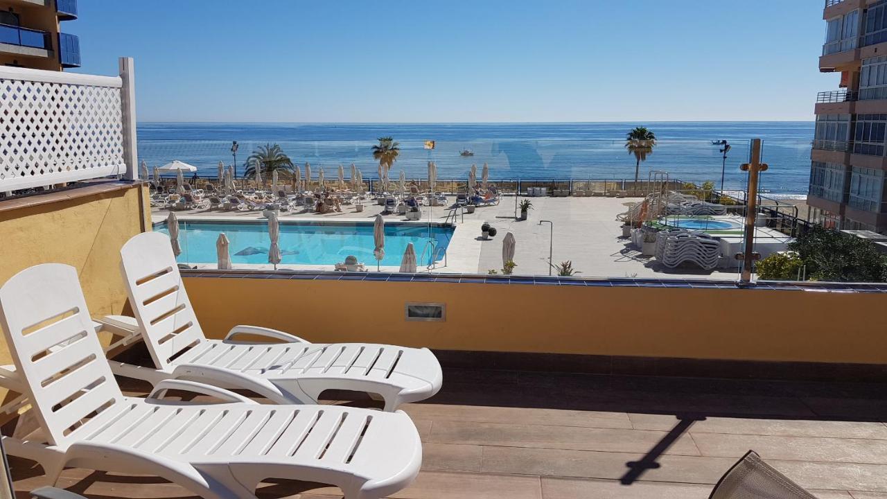 Apartamento Penthouse Sea Views + Private Solarium Fuengirola Exterior foto